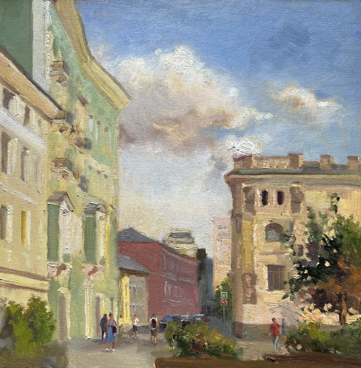 В декретном отпуске